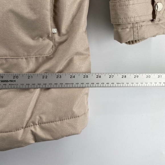 Wind River Jacket Woman's Size 2XL Winter Coat T-Max Hyper Dri- Hooded Tan - Picture 7 of 16